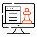 Web-Strategie  Symbol