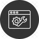 Web Support Web Maintenance Web Service Icon