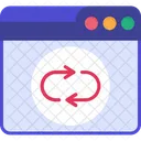 Web Sync Browser Refresh Icon