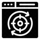 Browser Update Web Synchronisierung Web Aktualisierung Symbol