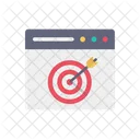 Web Target Dashboard Focus Icon