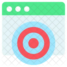 Web Target  Icon