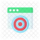 Web Target  Icon