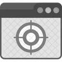 Web Target Browser Management Icon