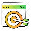 Web Target  Icon