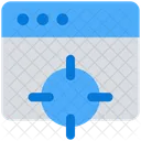 Web Target  Icon