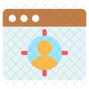 Web Target Profile  Icône