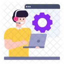Web Tech Support  Icon