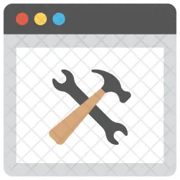 Web Technical Support  Icon