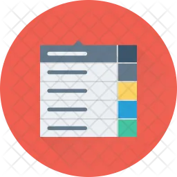 Web Template  Icon