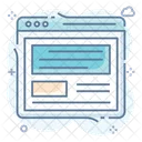 Web Layout Web Interface Web Designing Icon