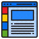 Browser Website Layout Icon
