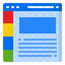 Browser Website Layout Icon