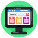 Web Layout Web Template Web Domain Icon