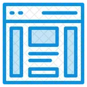 Web Template Web Layout Website Layout Icon