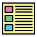 Web Template  Icon