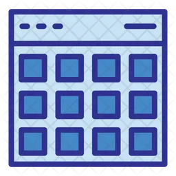 Web Template  Icon