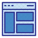 Web Template  Icon