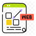 Web Template  Icon