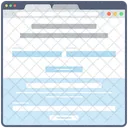 Web Template  Icon