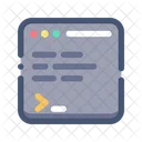 Web Terminal Source Page Code Page Icon