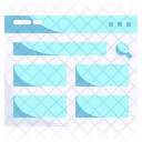 Mosaicos web  Icono