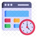 Web Timer  Icon