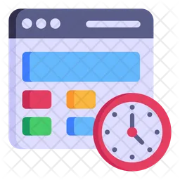 Web Timer  Icon