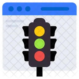 Web Traffic  Icon