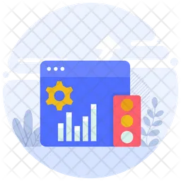 Web Traffic  Icon