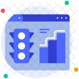 Web traffic  Icon