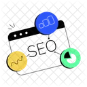 Web Traffic  Icon