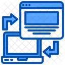 Web Transfer  Icon