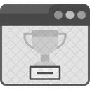 Web Trophy Pagerank Quality Icon