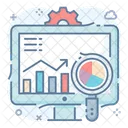 Statistiken SEO Website Sitemap Symbol