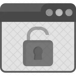 Web Unlock  Icon