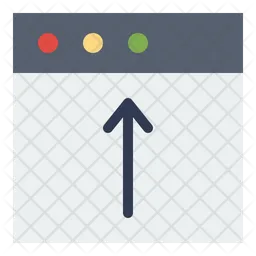 Web Upload  Icon