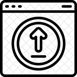 웹 업로드  아이콘