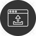 Web Upload Web Uploading Data Uploading Icon