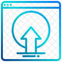 Upload File Website Icon
