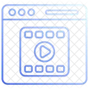 Vídeo web  Icono