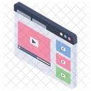 Web Video Online Video Www Icon