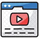 Webvideo Internetmarketing Internetvideos Symbol