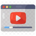 Web Video Online Video Play Video Icon