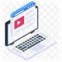 Web Video Video Content Video Streaming Icon