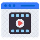 Web Video Web Player Player File Icon