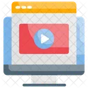 Web Video Video Player Symbol