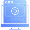 Web Video Icon
