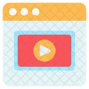 Web Video  Symbol
