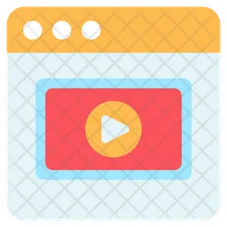 Vídeo web  Icono